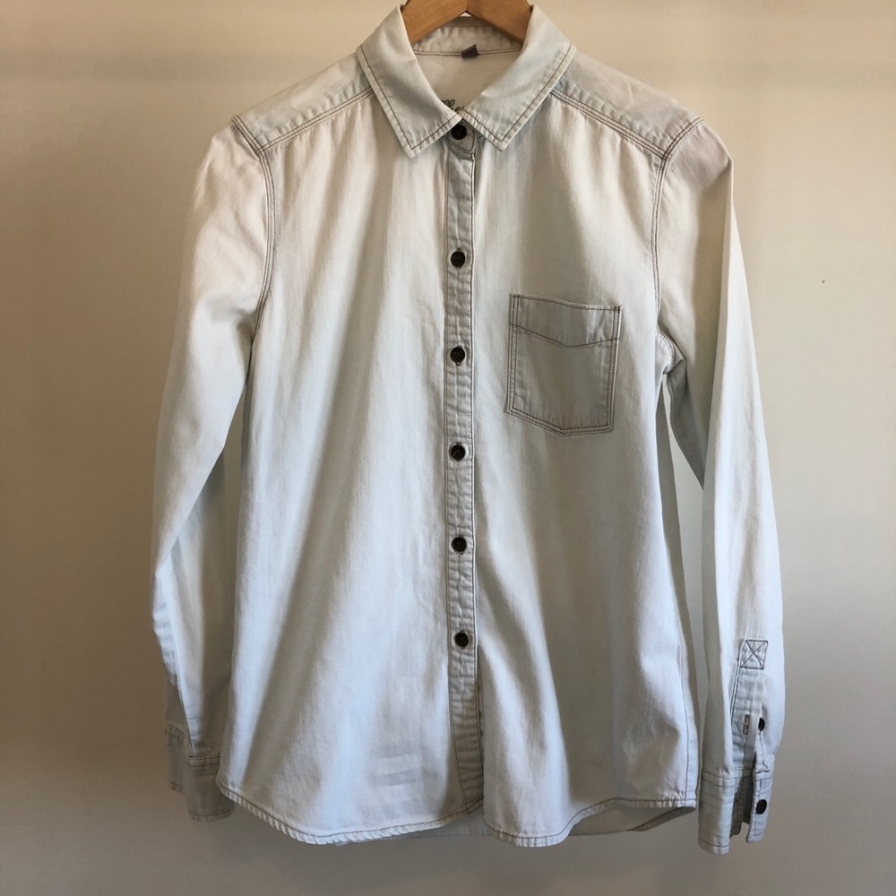 Light Blue Button Up